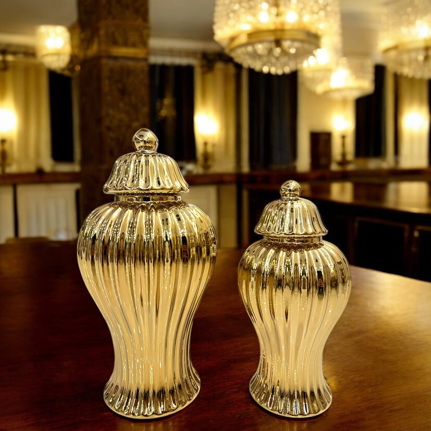 CERAMIC TREASSURE JAR