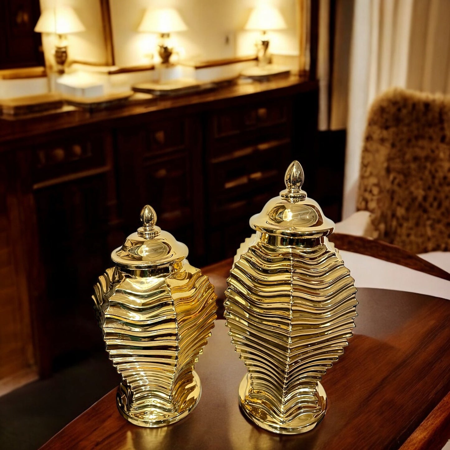 CERAMIC TREASSURE JAR