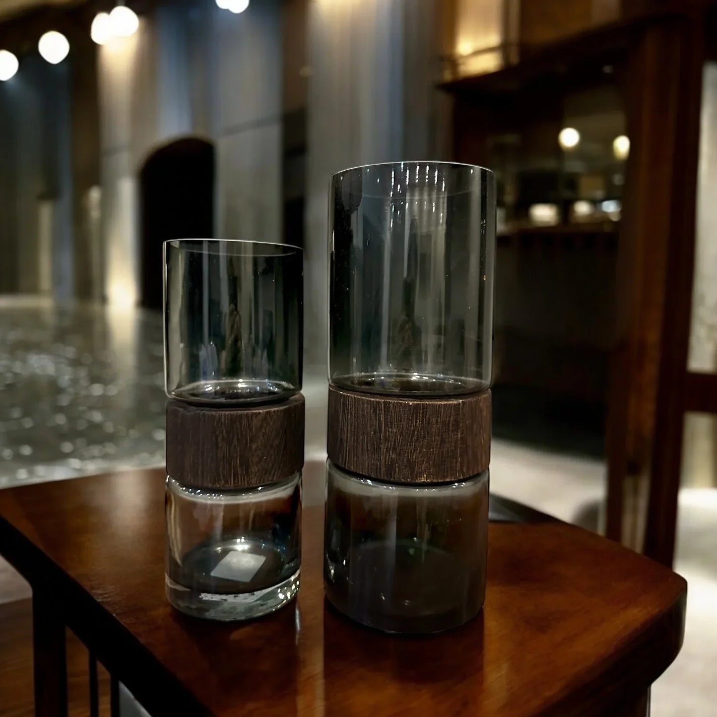 TWILIGHT TIMBER VASE