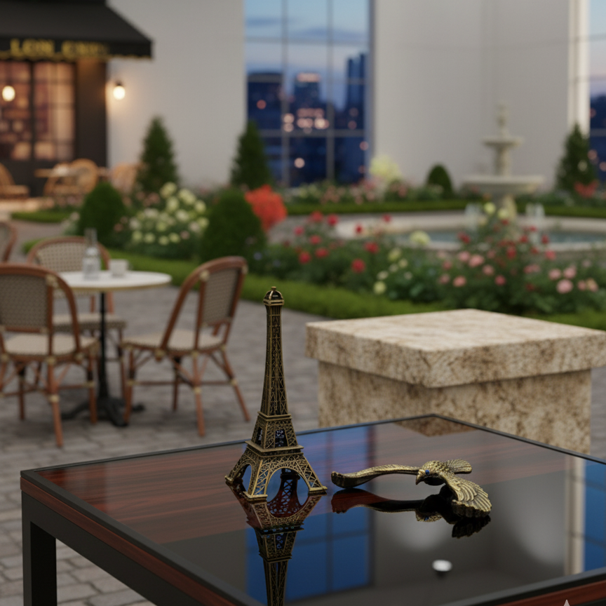 Small Eiffel Tower Model