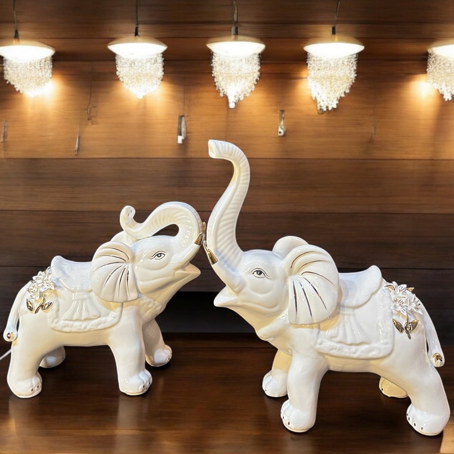 GIANT CERAMIC ELEPHANTS