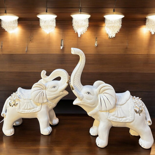 GIANT CERAMIC ELEPHANTS