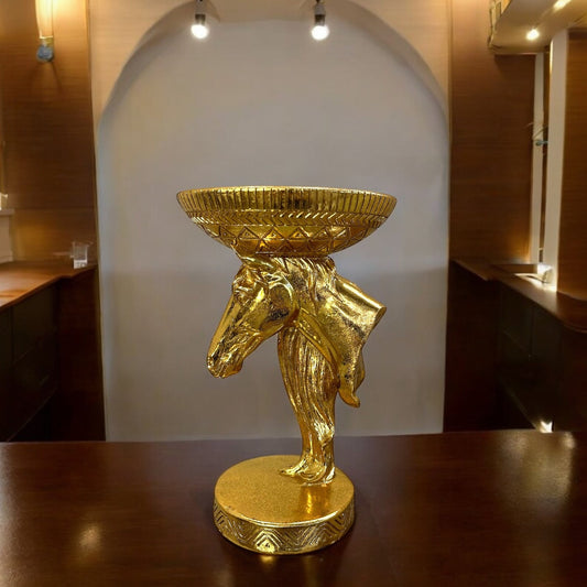GOLD HORSE PLATER