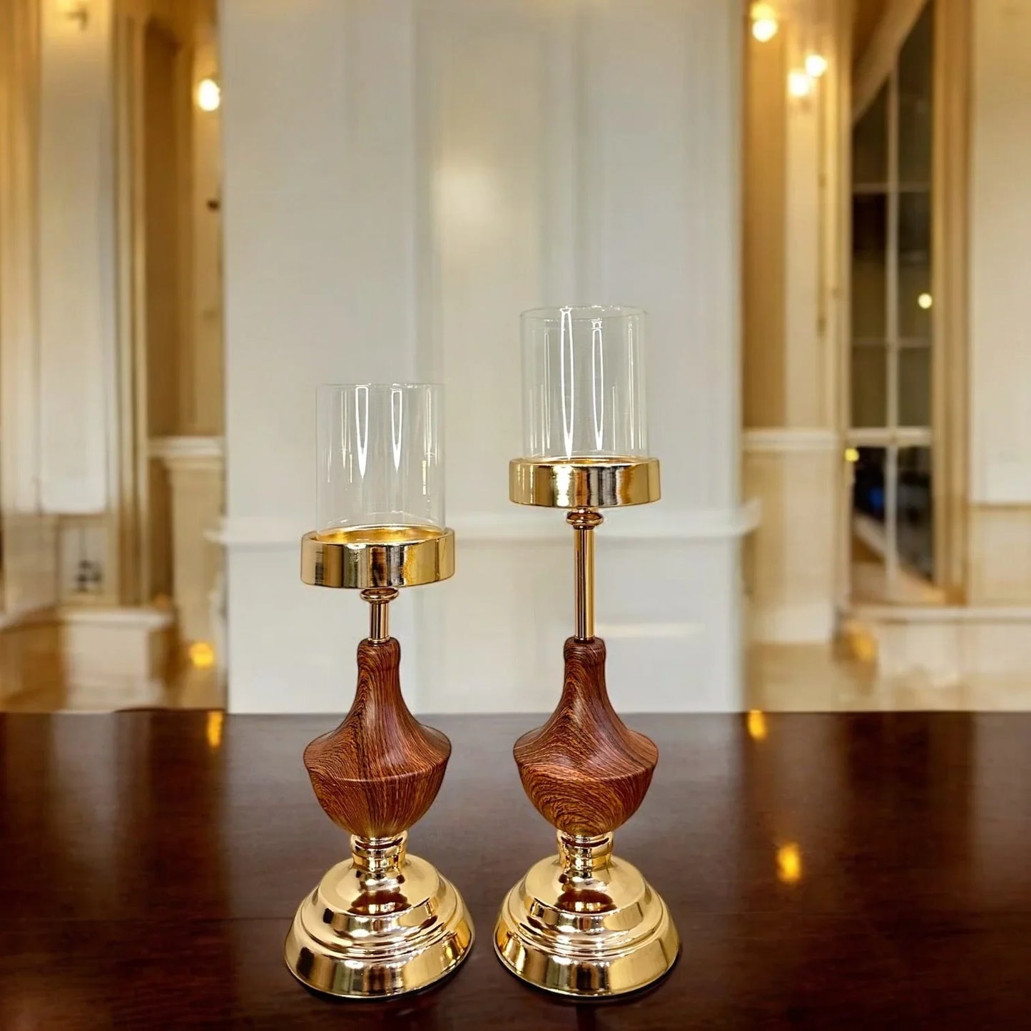 WOODBRIDGE CANDLE HOLDERS