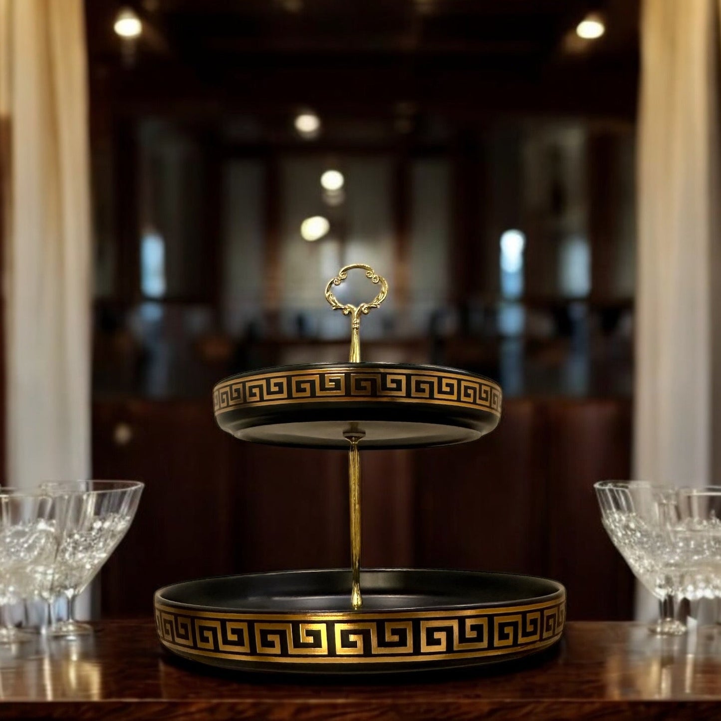 VERSACE CERAMIC CUPCAKE STAND