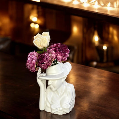 SCULPTURE TABLE PLANTER