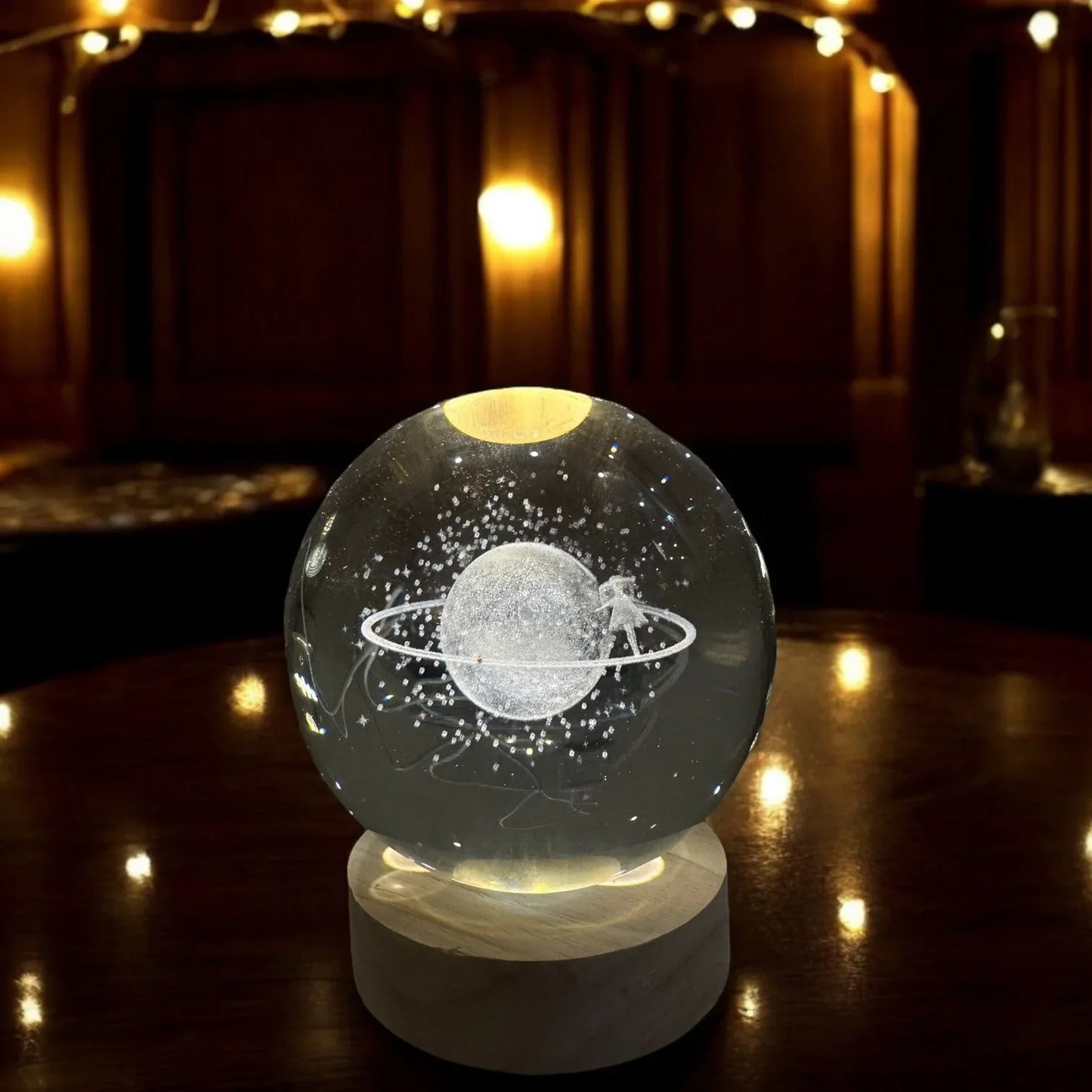 CRYSTAL BALL LAMP