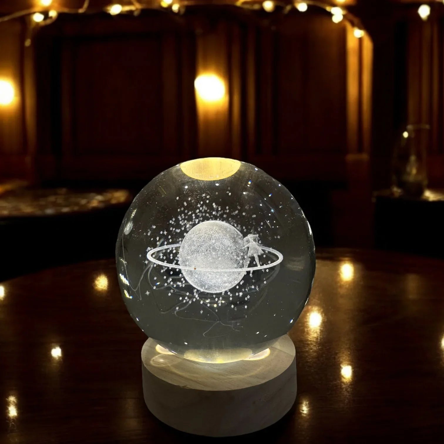 CRYSTAL BALL LAMP