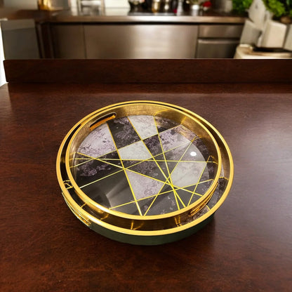 SURVING TRAY 2-P SET