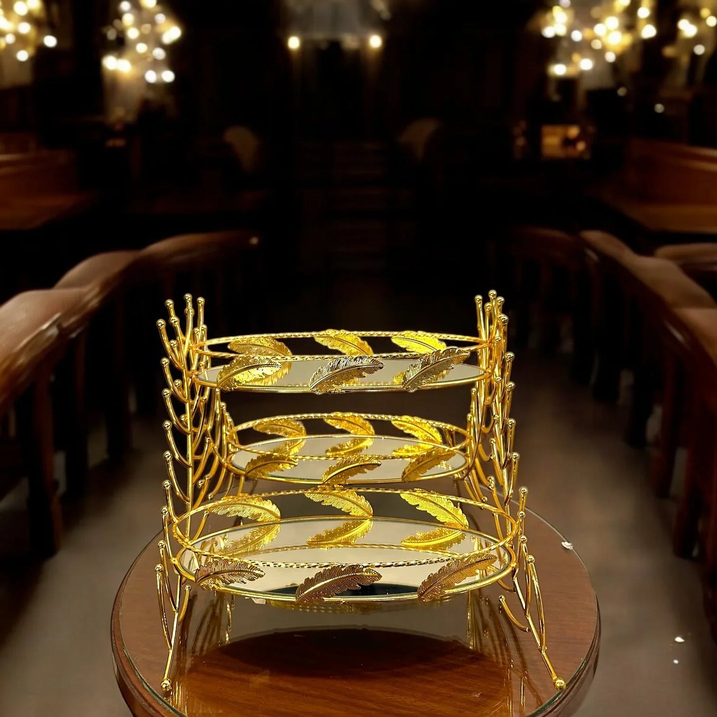 TRI-LEVEL TRESSURE STAND