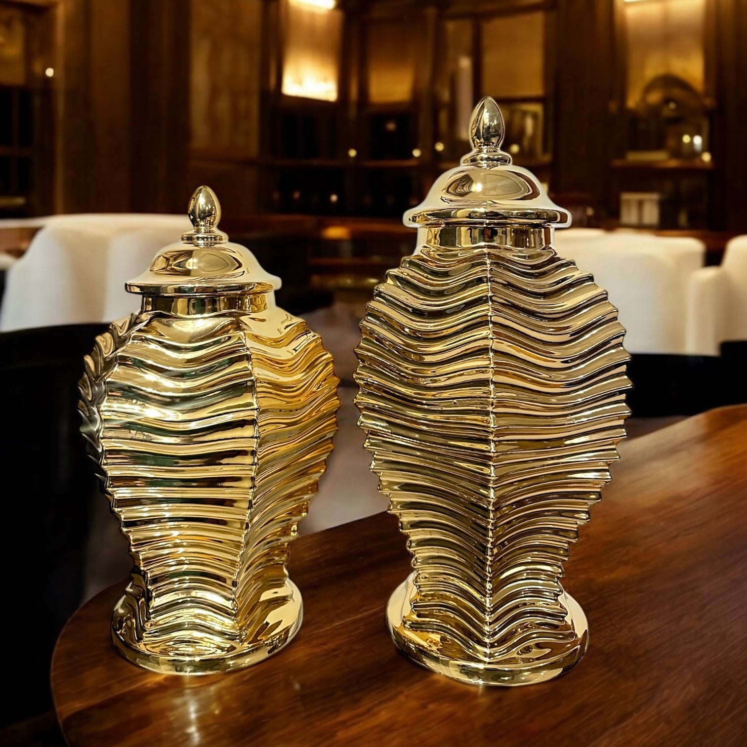 CERAMIC TREASSURE JAR