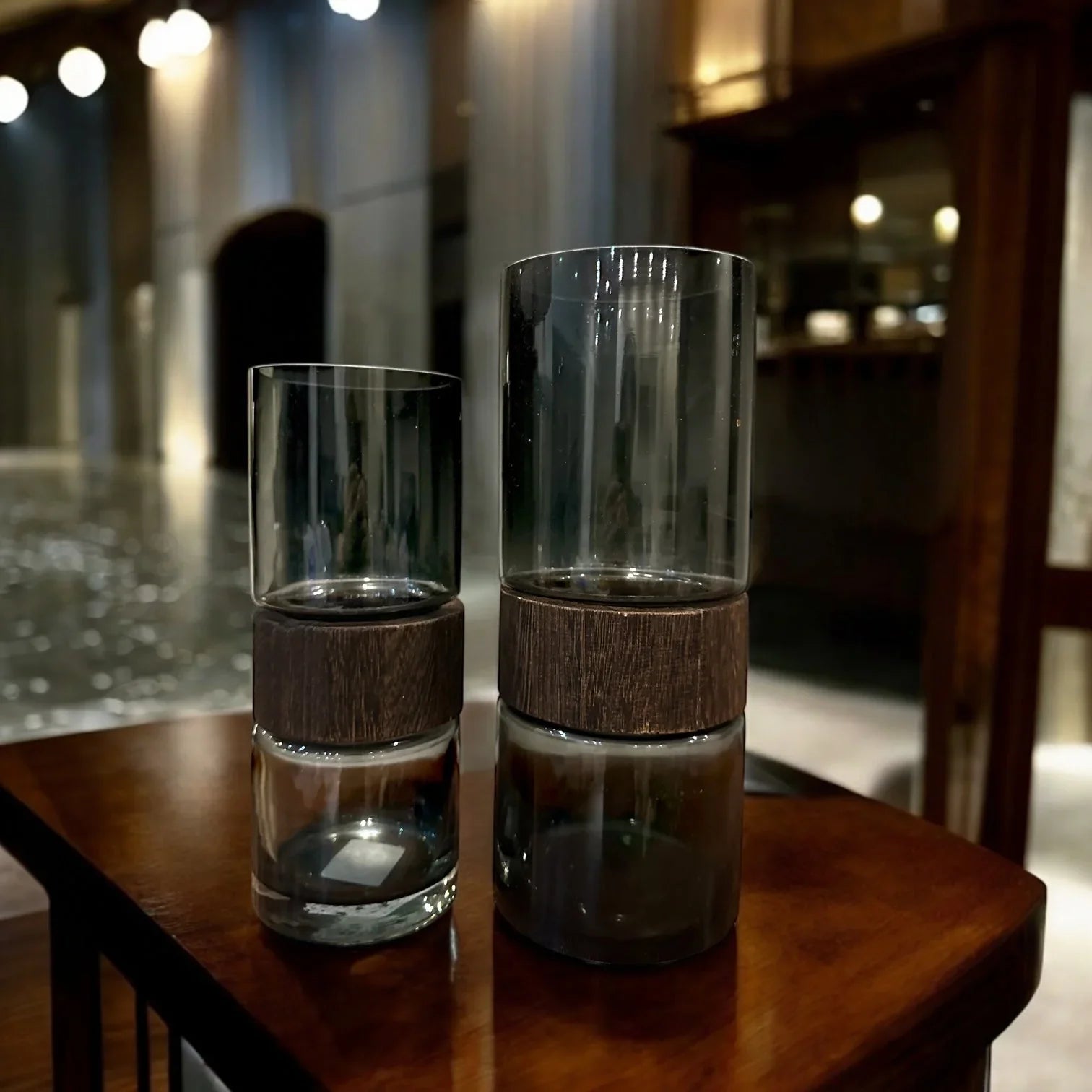 TWILIGHT TIMBER VASE